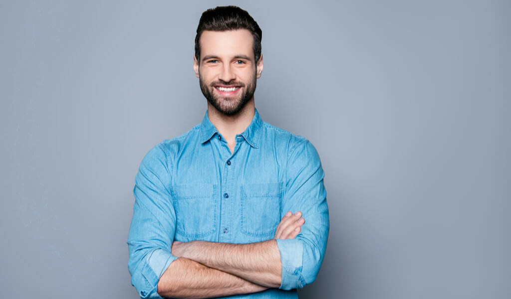 gülmek, gülen adam