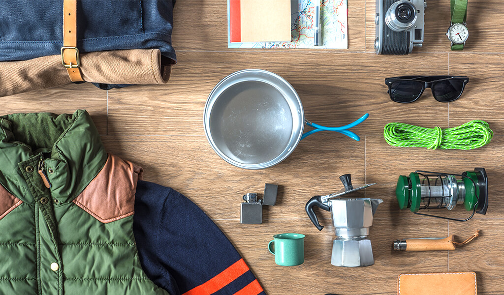 çadır kampı, doğal hayat