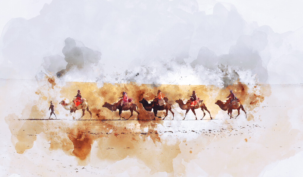 silk road, taşıma, desert, logictics