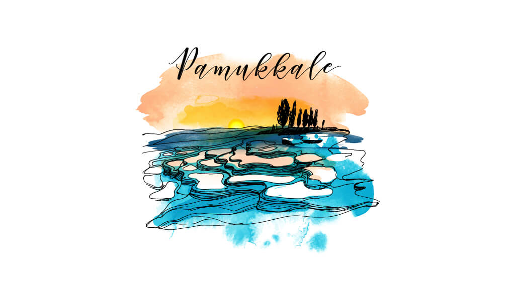 8 Madde İle Karbonat Minarellerinin Oluşturduğu Teraslar: Pamukkale Travertenleri