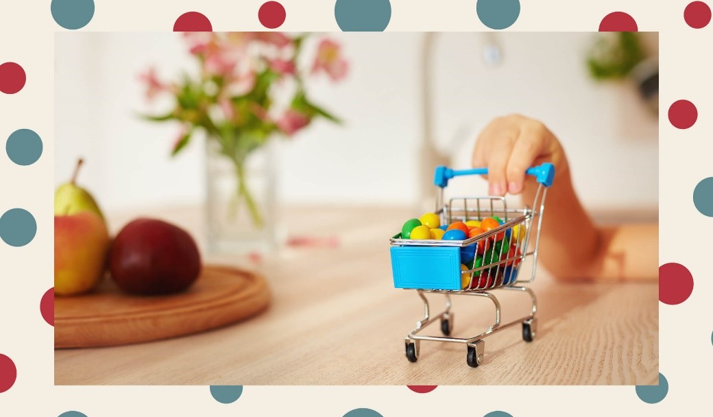 küçük alışveriş arabası