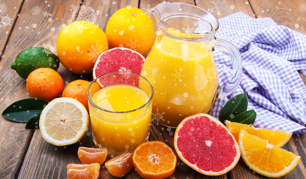 narenciye, meyve suları