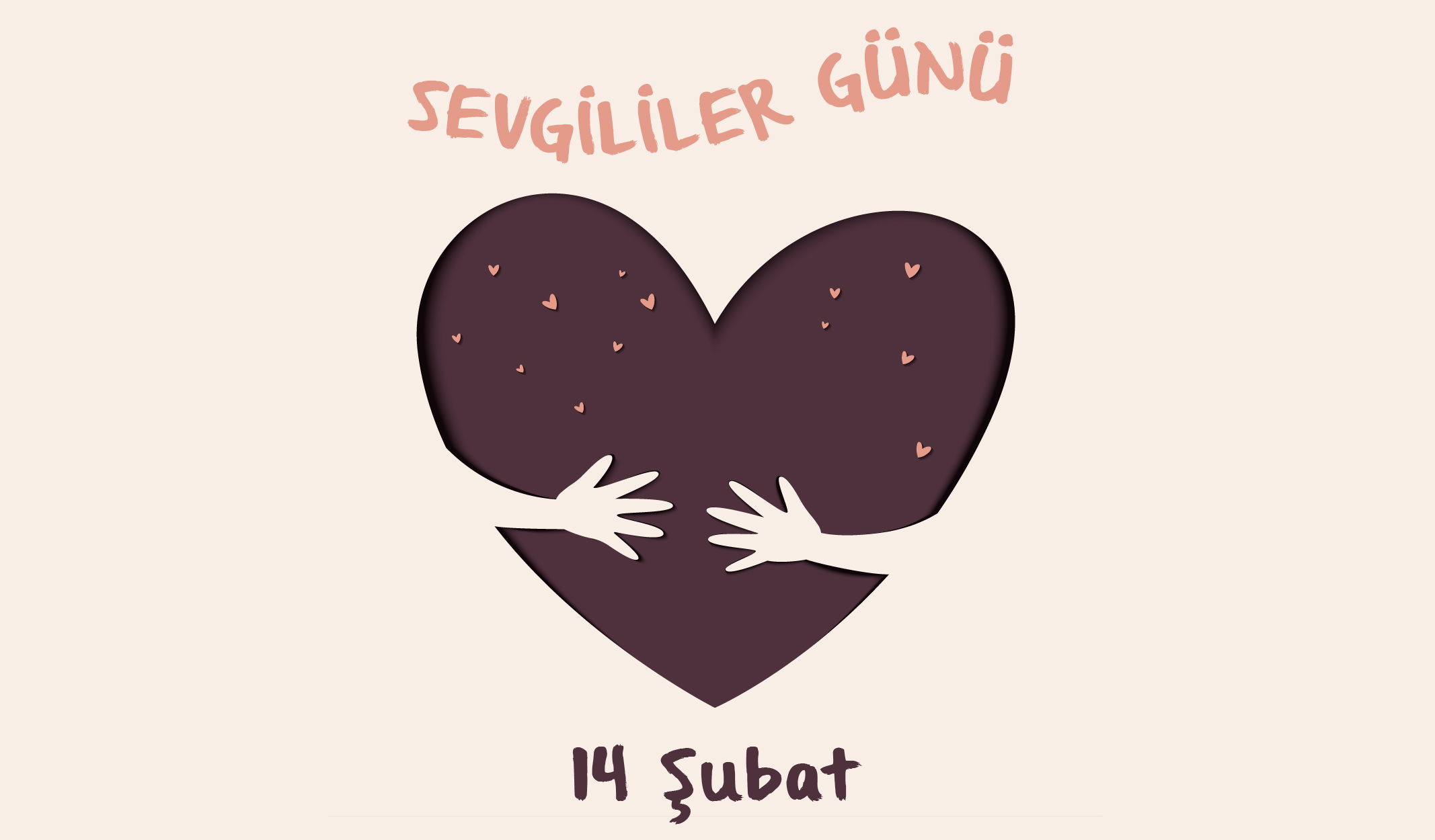 8 Renkli Kart İle 14 Şubat Sevgililer Günü