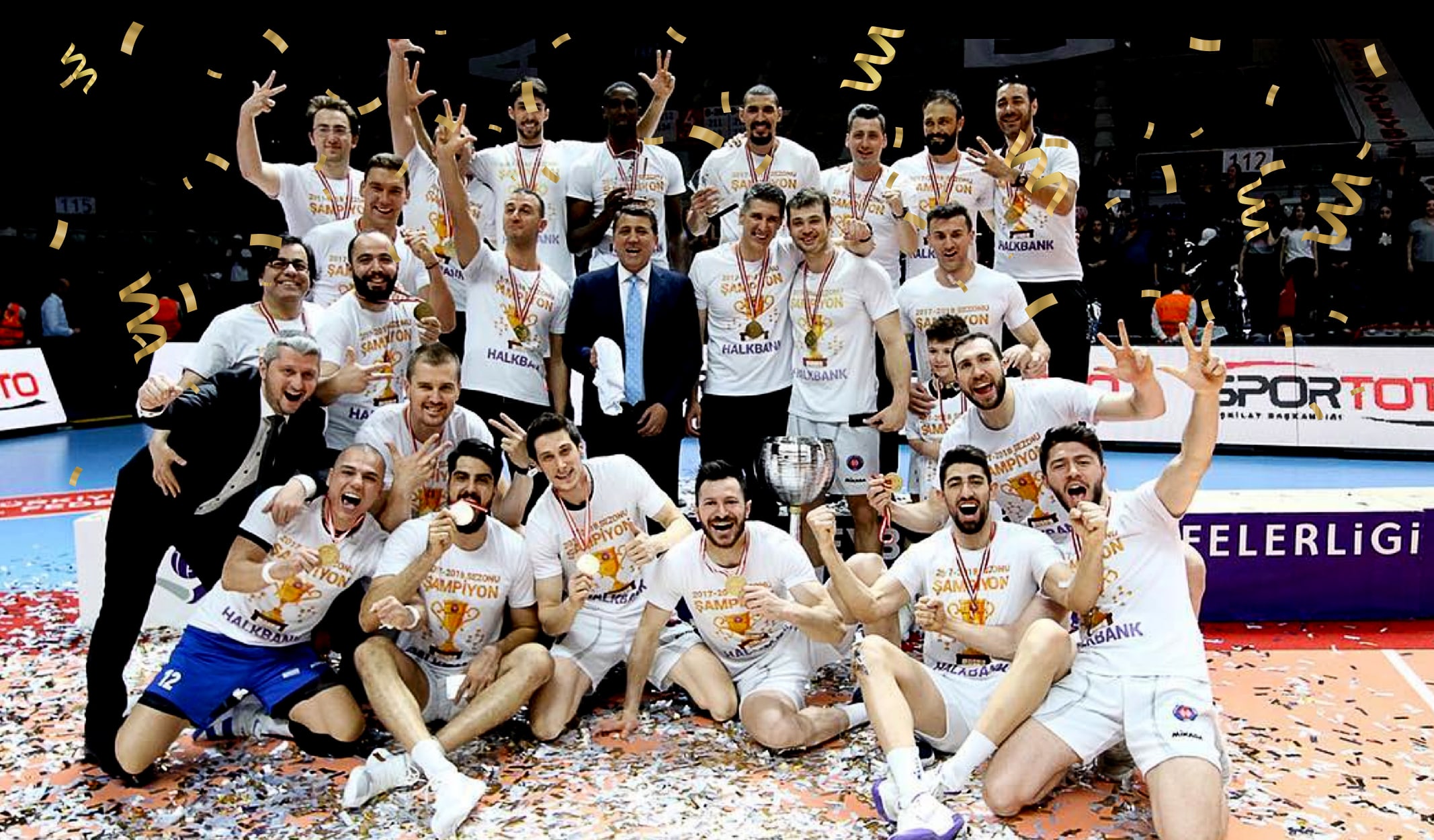 10 Madde ile Halkbank Spor ve Şampiyon Erkek Voleybol Takımı