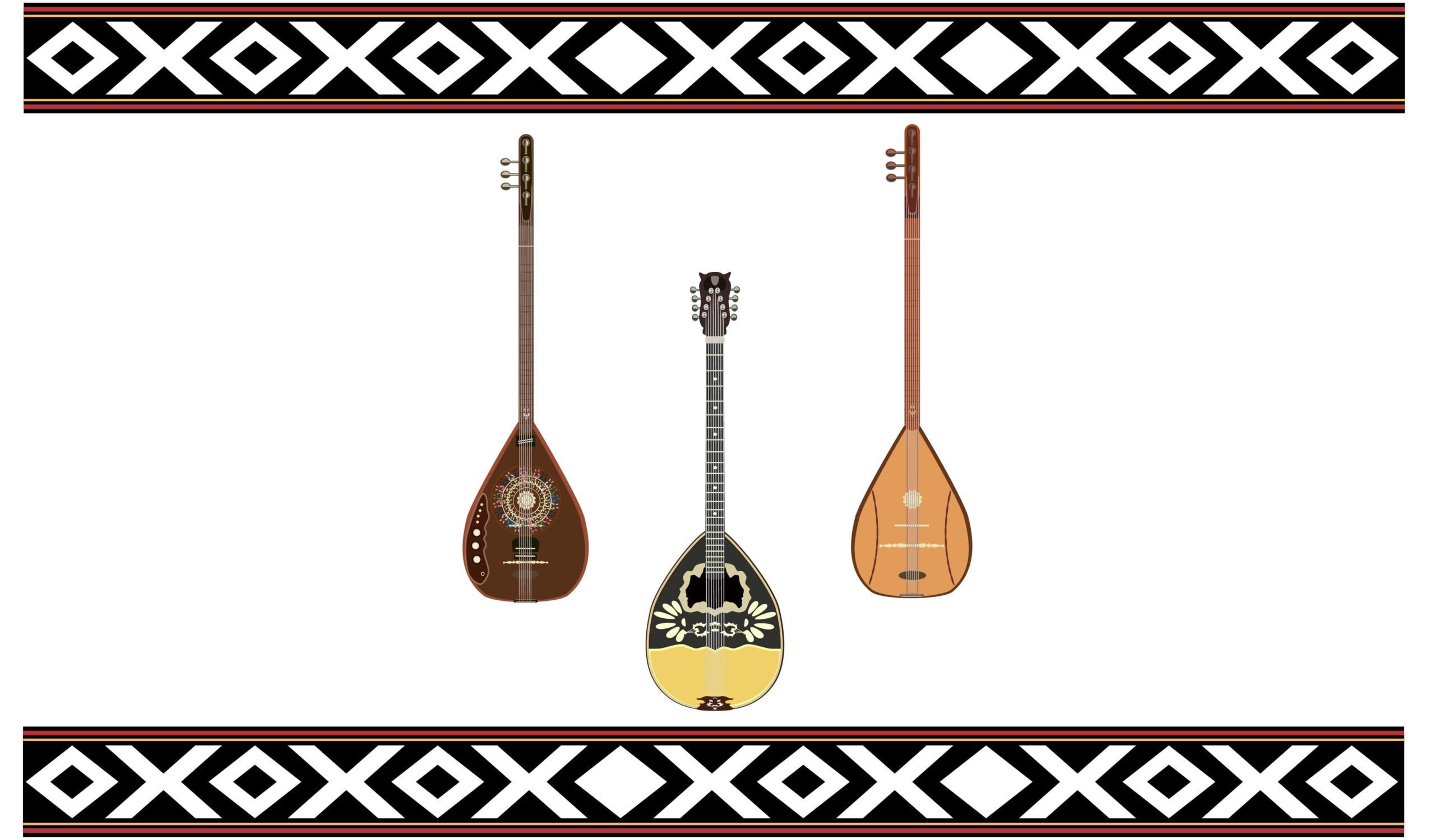 Mızraplı Telli Türk Müziğinde 7 Saz Çeşidi