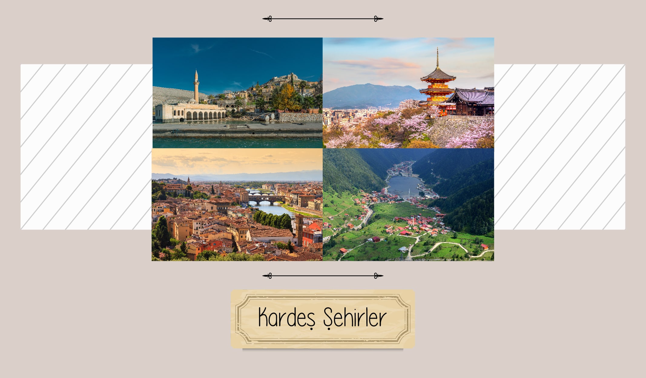 8 Türkiye Şehrinin 8 Kardeş Şehri