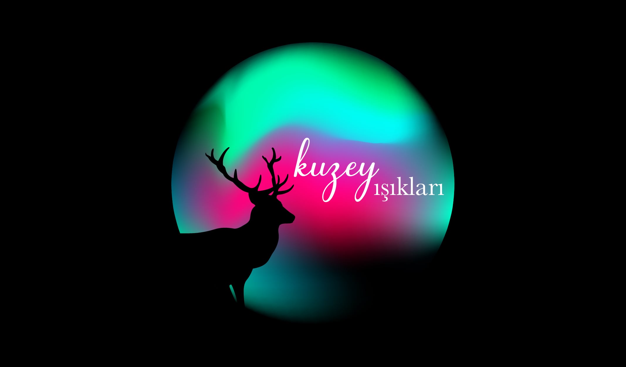 Disko Topu Işıklarıyla Renklenen Gökyüzü