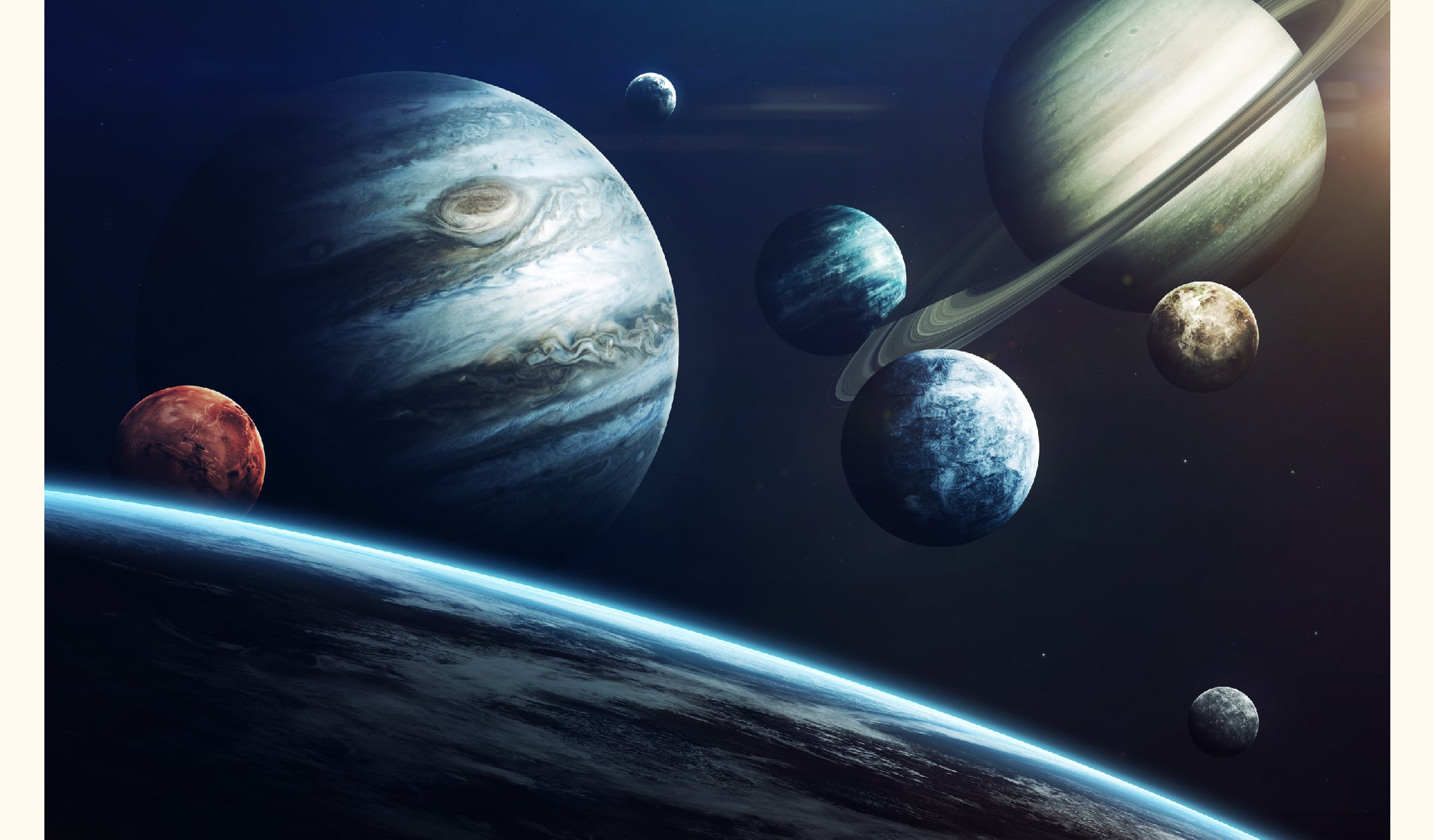 dünya, mars, jüpiter, uranüs