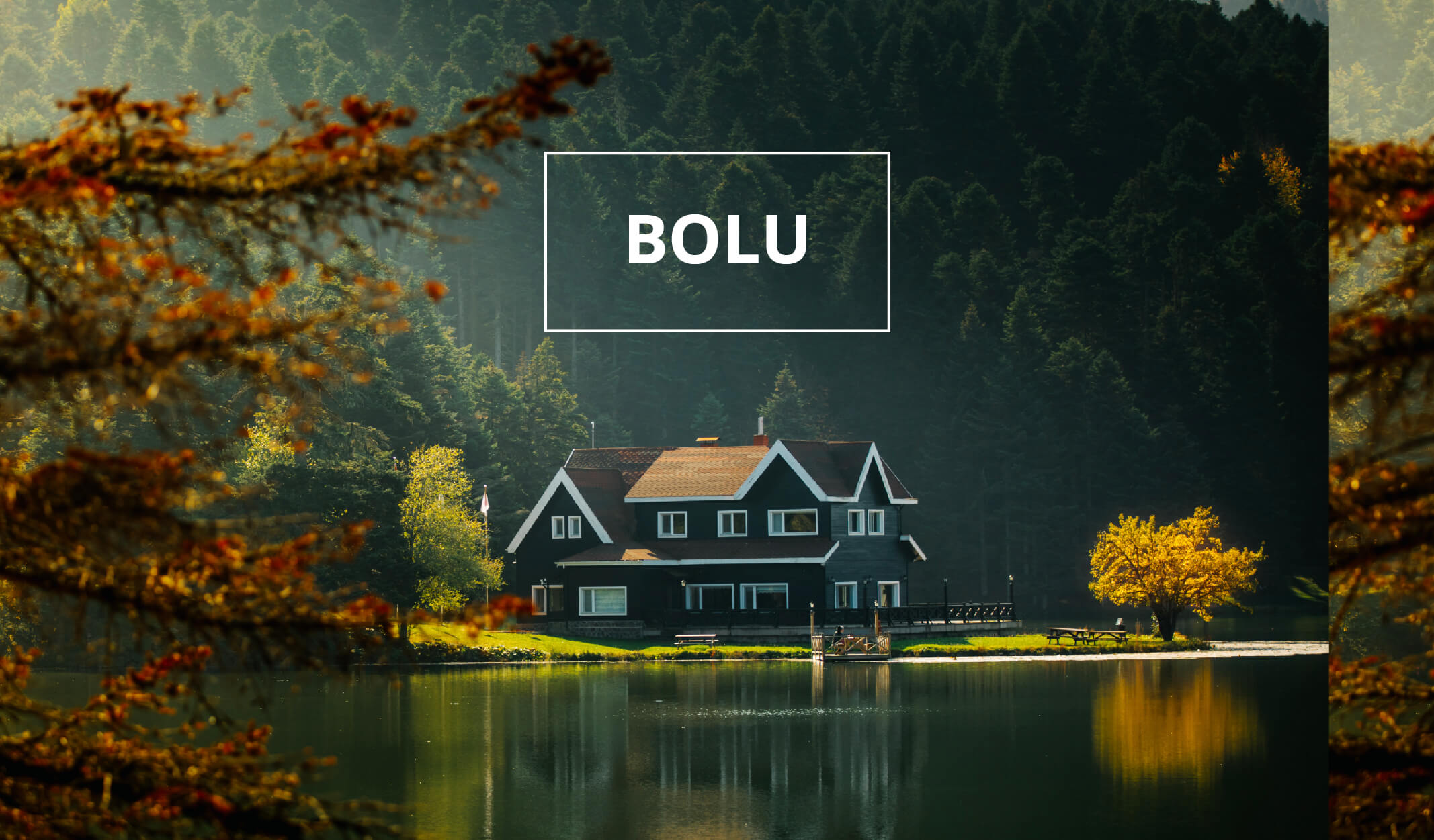 Yeşiller Maviler Beyazlar İçindeki Şehir