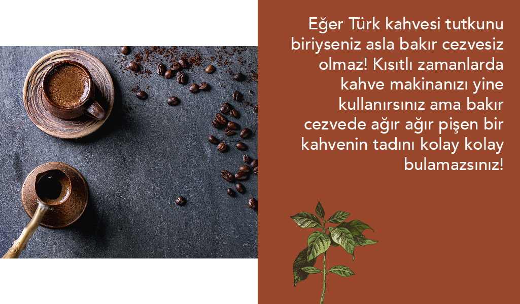 sablon evde kahve yapımı