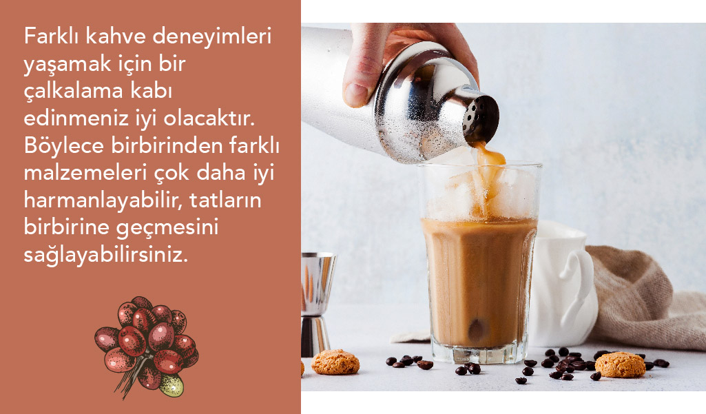 sablon evde kahve yapımı