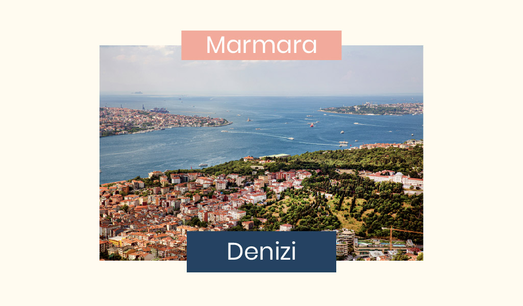 GEMİLERİN SESSİZCE GELİP GEÇTİĞİ MARMARA DENİZİ