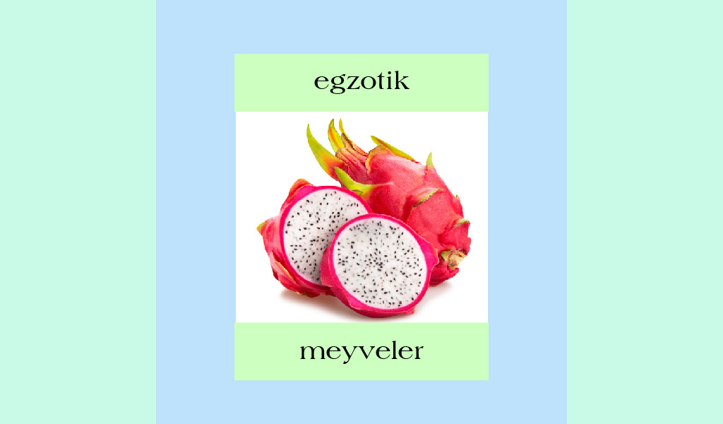 YABANCISI OLDUĞUMUZ EGZOTİK MEYVELER