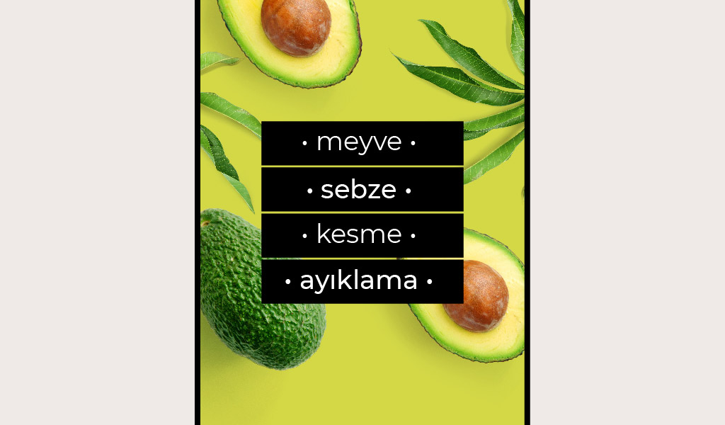 BU MEYVELER NASIL SOYULUR? YA BU SEBZELER NASIL AYIKLANIR?